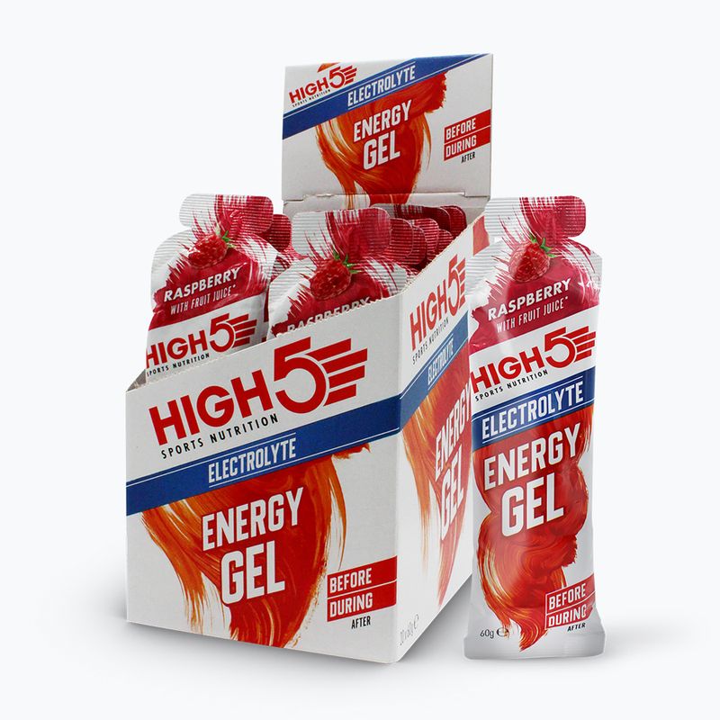 Енергиен гел HIGH5 Energy Electrolyte 60 г малина