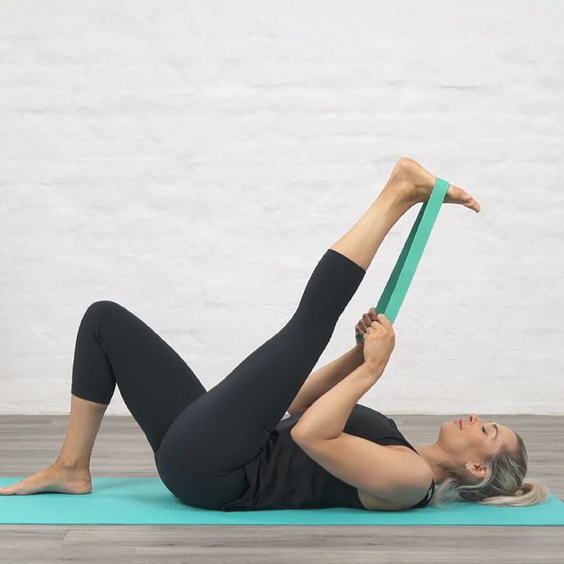 Колан за йога Myga 2 in 1 turquoise 2