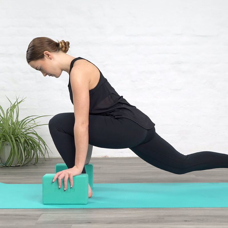 Куб за йога Myga Foam Block turquoise 6