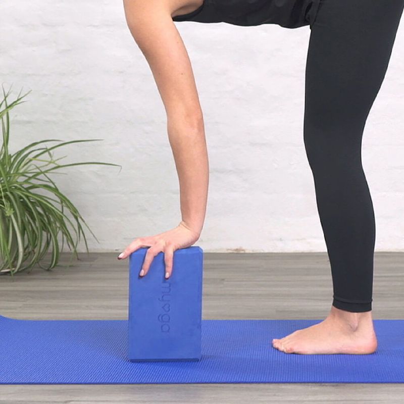 Куб за йога  Myga Foam Block do jogi navy 5