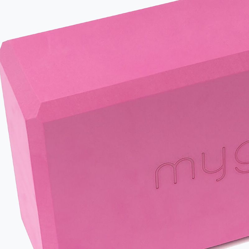 Куб за йога Myga Foam Block pink 2