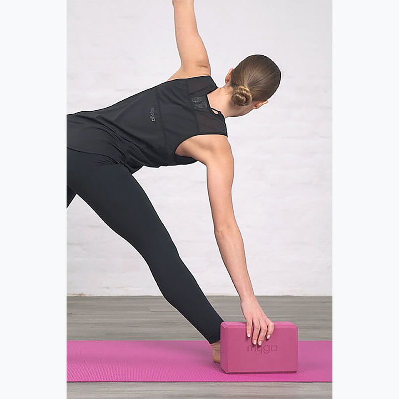 Куб за йога Myga Foam Block pink 7