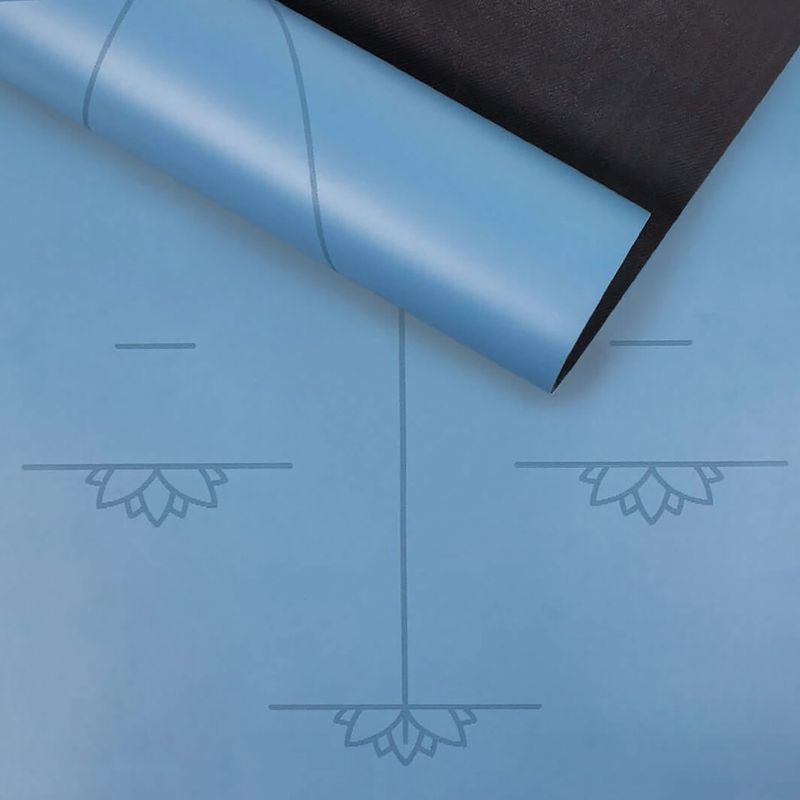 Постелка за йога Myga Alignment XL 6 mm blue 3