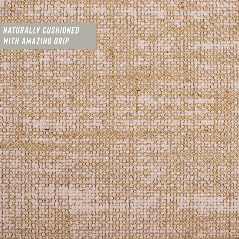 Постелка за йога Myga Jute 5 mm beige 7