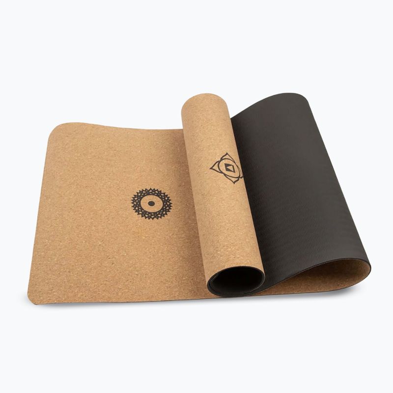 Постелка за йога Myga Chakra XL 6 mm brown 3