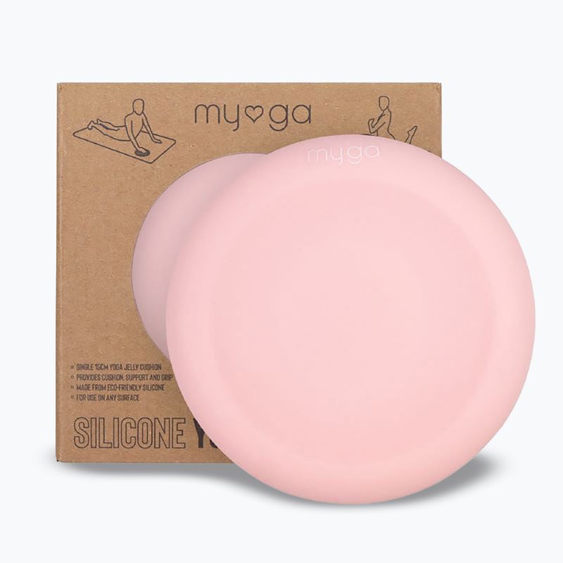Гелова подложка за йога Myga Support Pad pink 11