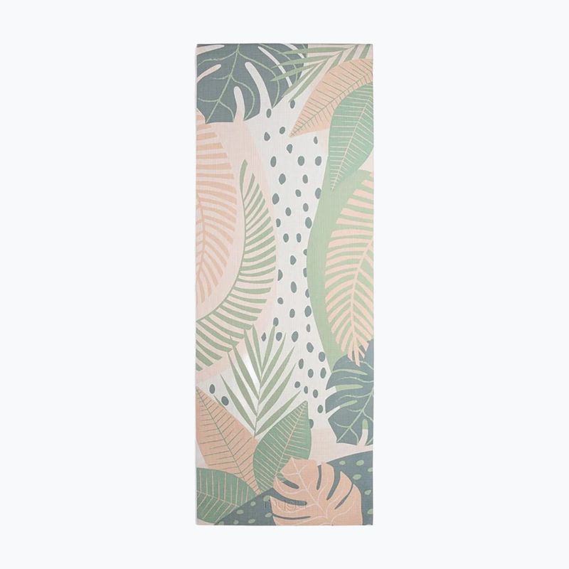 Комплект за йога Myga Palm Yoga Set mat + block + green strap 2