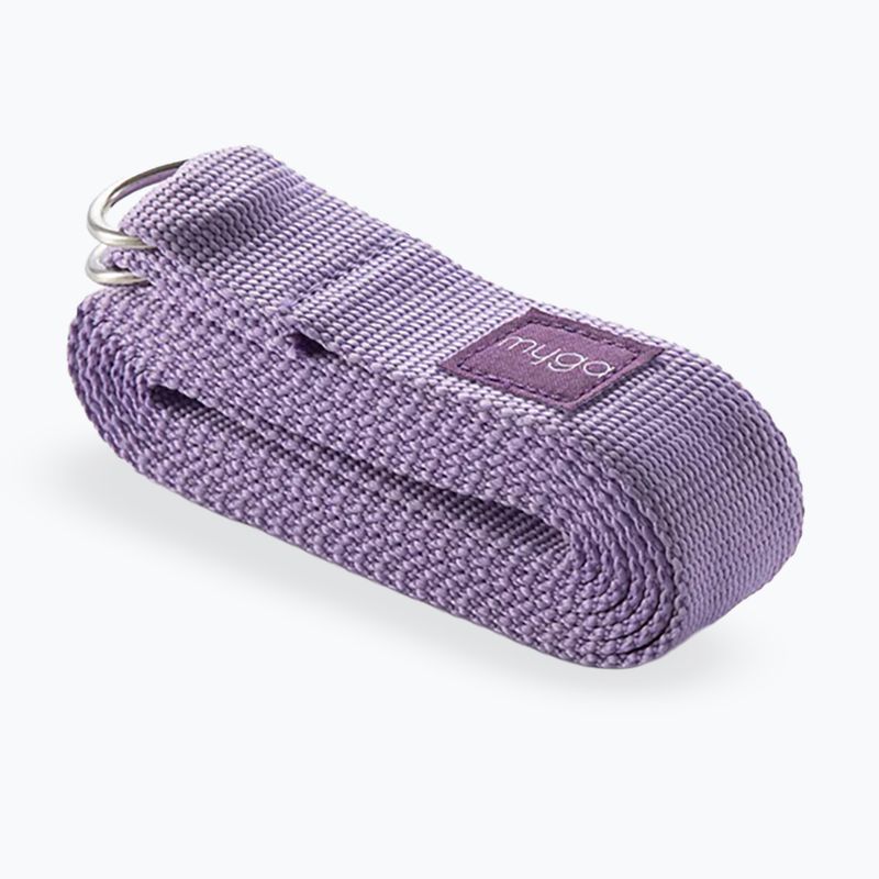 Комплект за йога Myga Chakra Yoga Set mat + block + purple strap 8