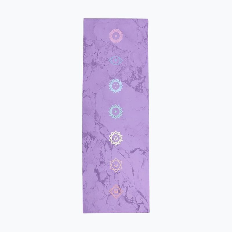 Постелка за йога Myga Chakra 6 mm purple