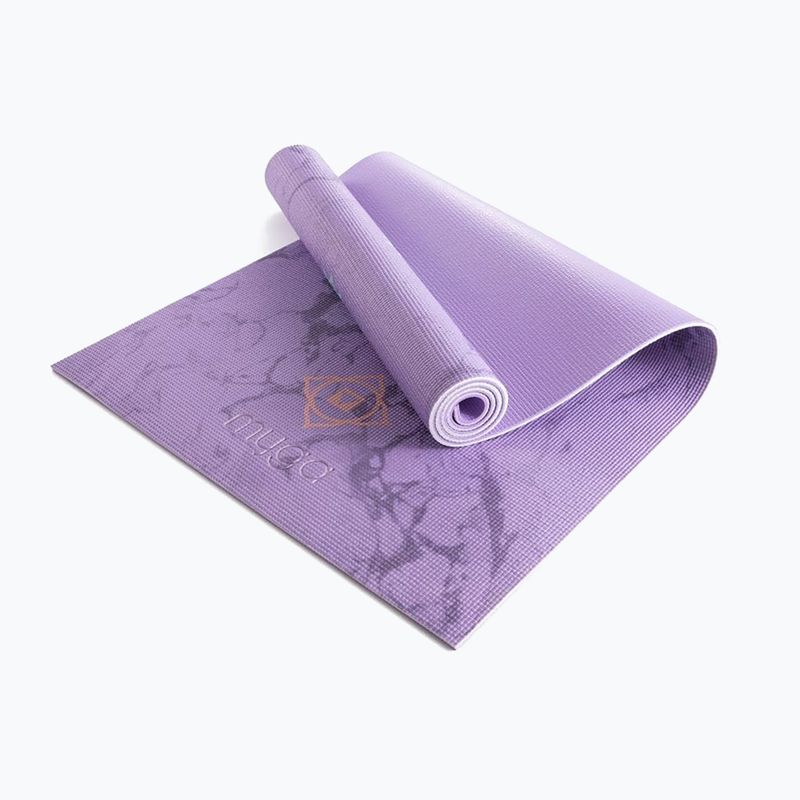 Постелка за йога Myga Chakra 6 mm purple 2