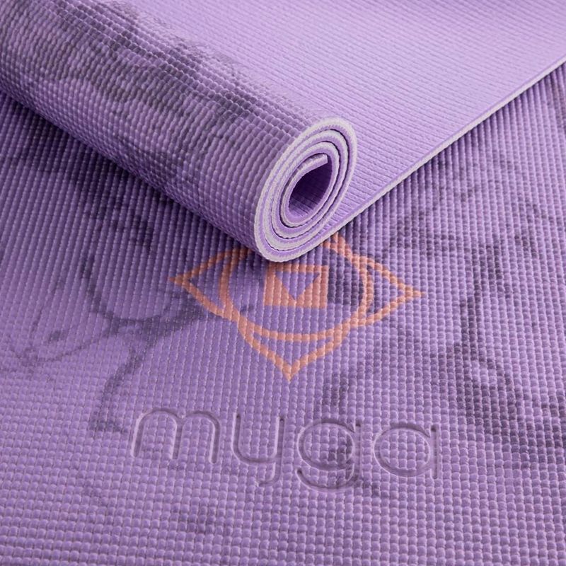 Постелка за йога Myga Chakra 6 mm purple 4