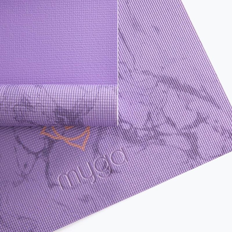 Постелка за йога Myga Chakra 6 mm purple 5