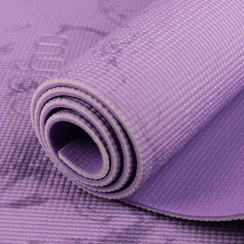 Постелка за йога Myga Chakra 6 mm purple 9