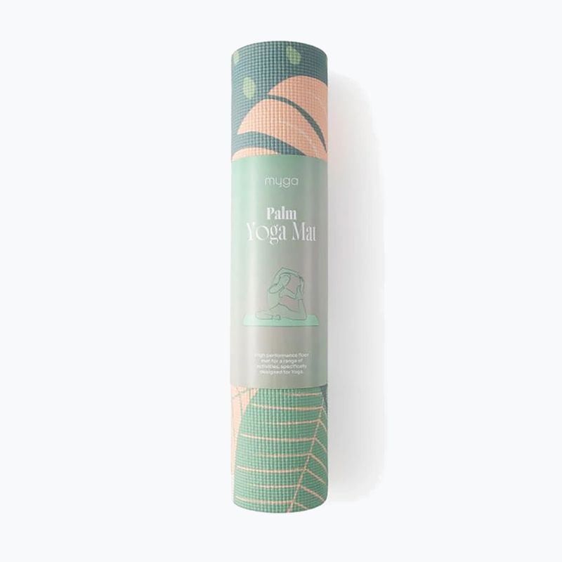 Постелка за йога Myga Palm 6 mm green 8