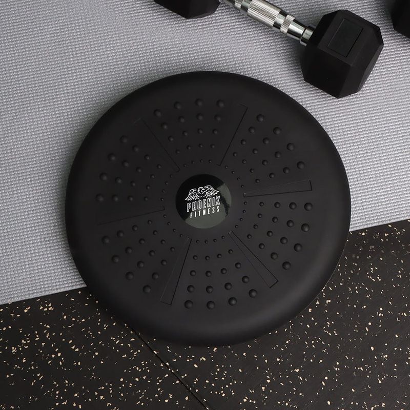 Сензорна възглавница Phoenix Fitness double-sided 33 cm black 3