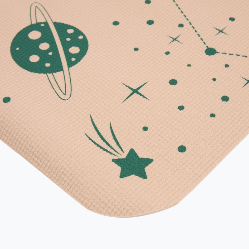 Постелка за йога Myga Dino 3 mm beige 4