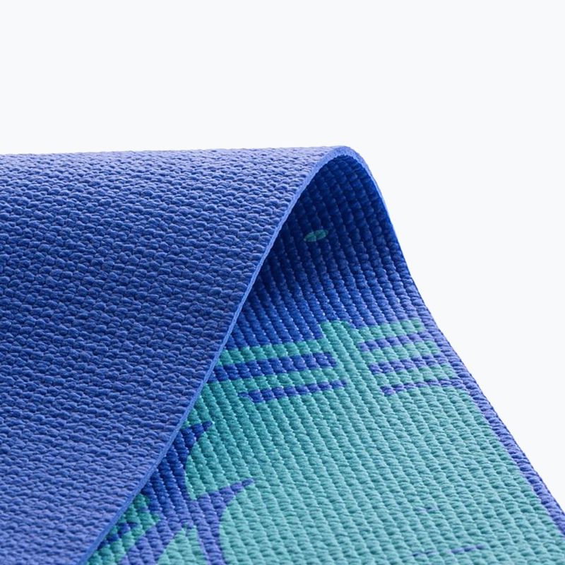 Детска йога постелка Myga Frenzy 3 mm blue 6