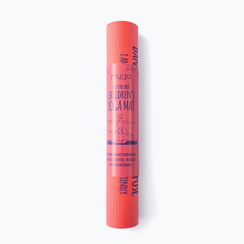 Постелка за йога Myga Pose 3 mm red 7