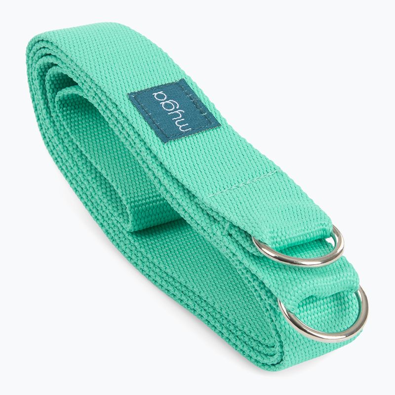 Комплект за йога Myga Spirit Yoga Set mat + block + turquoise strap 7