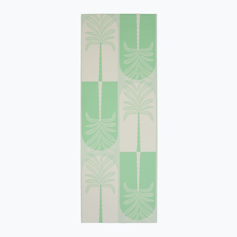 Комплект за йога Myga Sage Palm Yoga Set mat + block + green strap 2