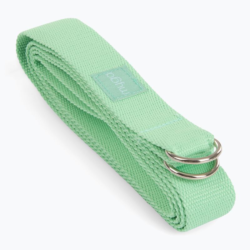 Комплект за йога Myga Sage Palm Yoga Set mat + block + green strap 7