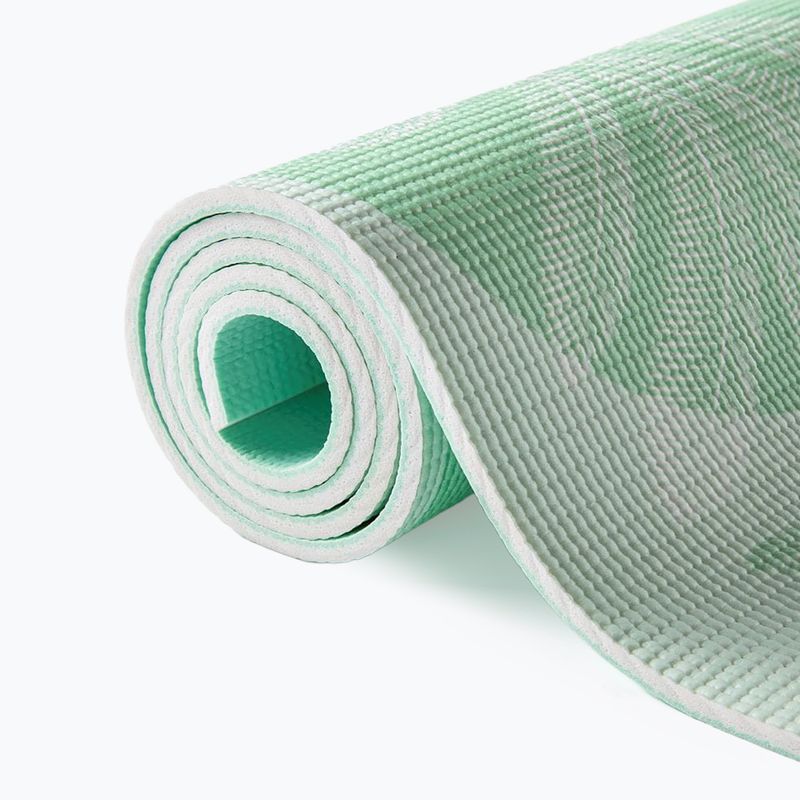 Комплект за йога Myga Sage Palm Yoga Set mat + block + green strap 16
