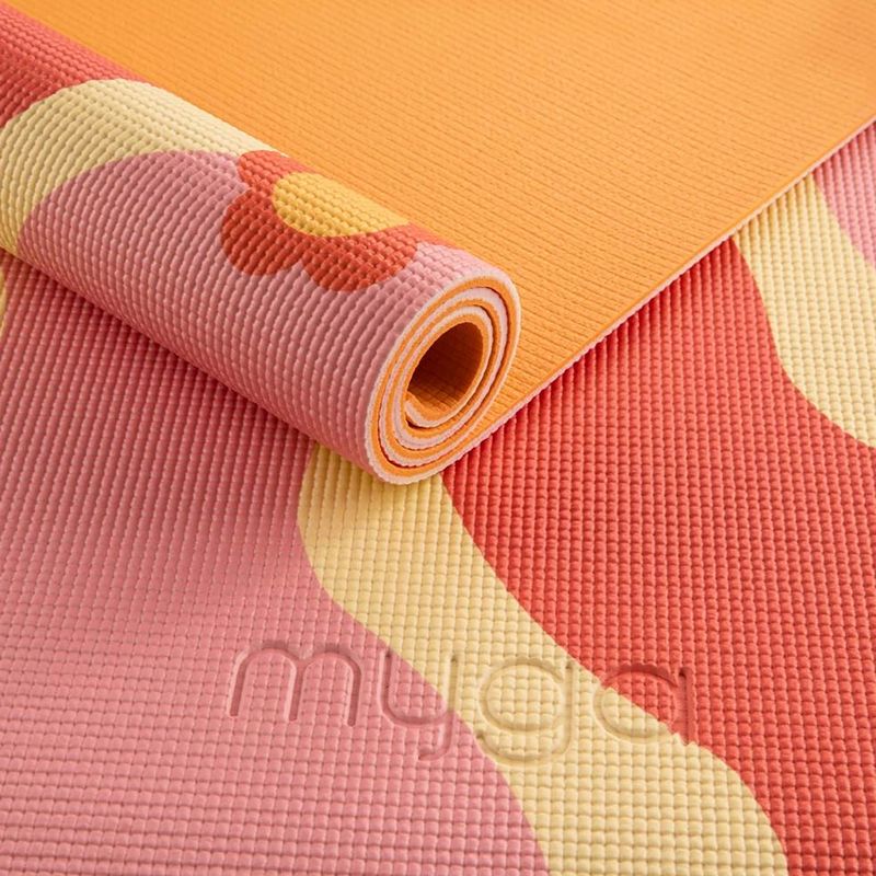 Постелка за йога Myga Groovy yellow 4
