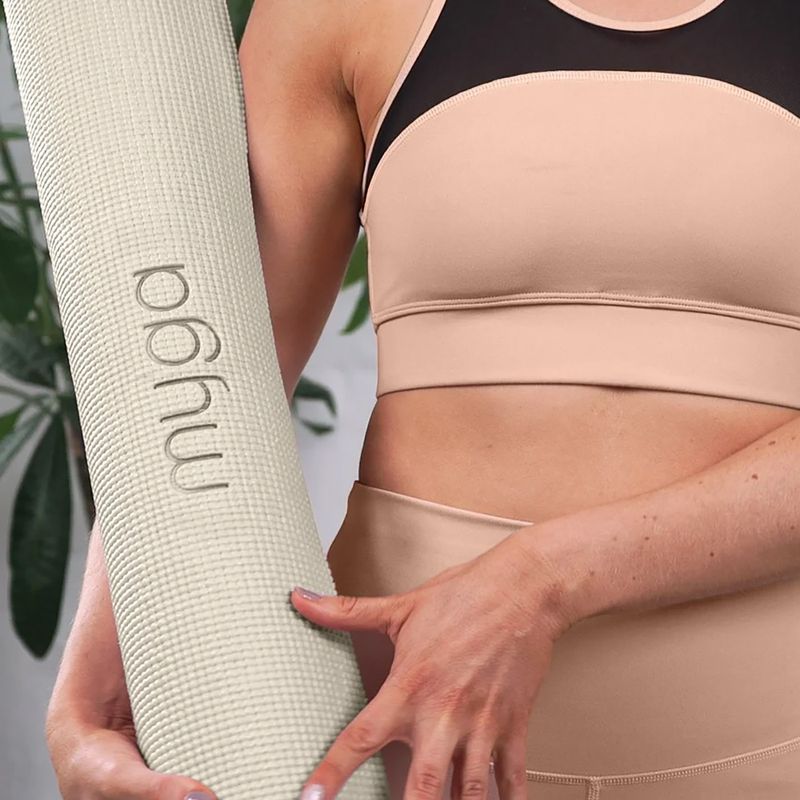 Постелка за йога Myga Entry Level 4 mm ecru 3