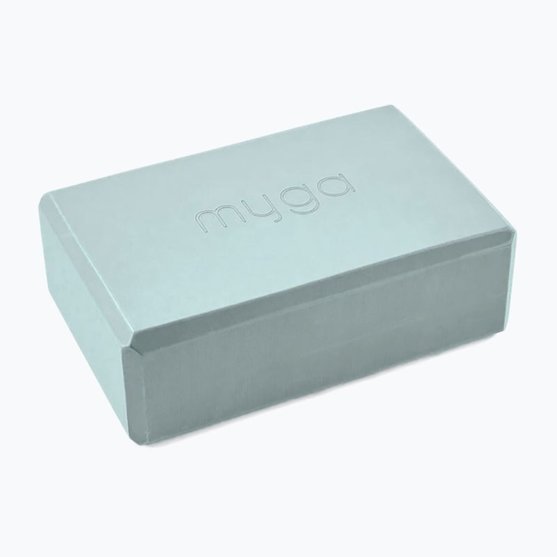 Йога блок Myga Foam Block светлосиньо 2