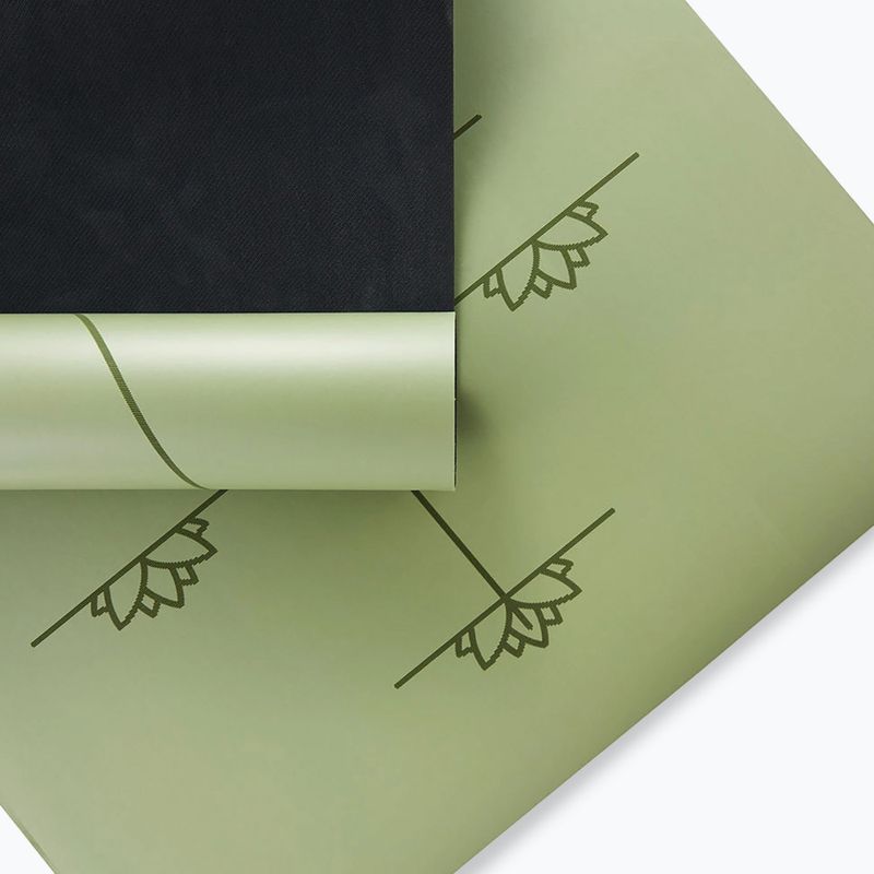Постелка за йога Myga Alignment XL 6 mm green 3