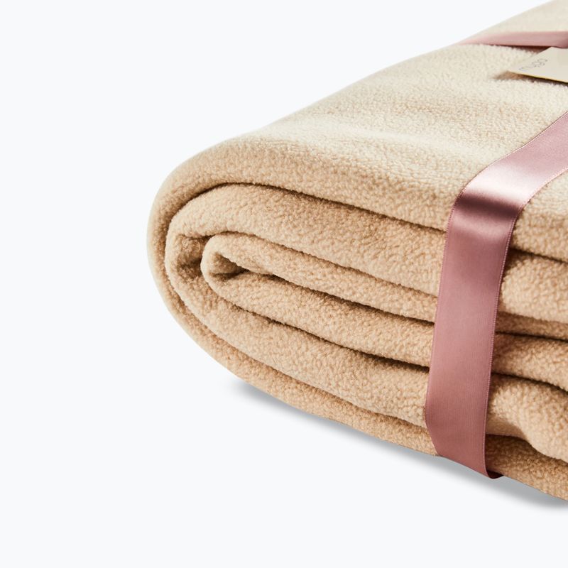 Одеяло за йога Myga Fleece sand 9