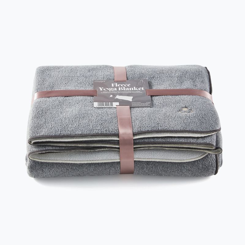 Одеяло за йога Myga Fleece stone 2