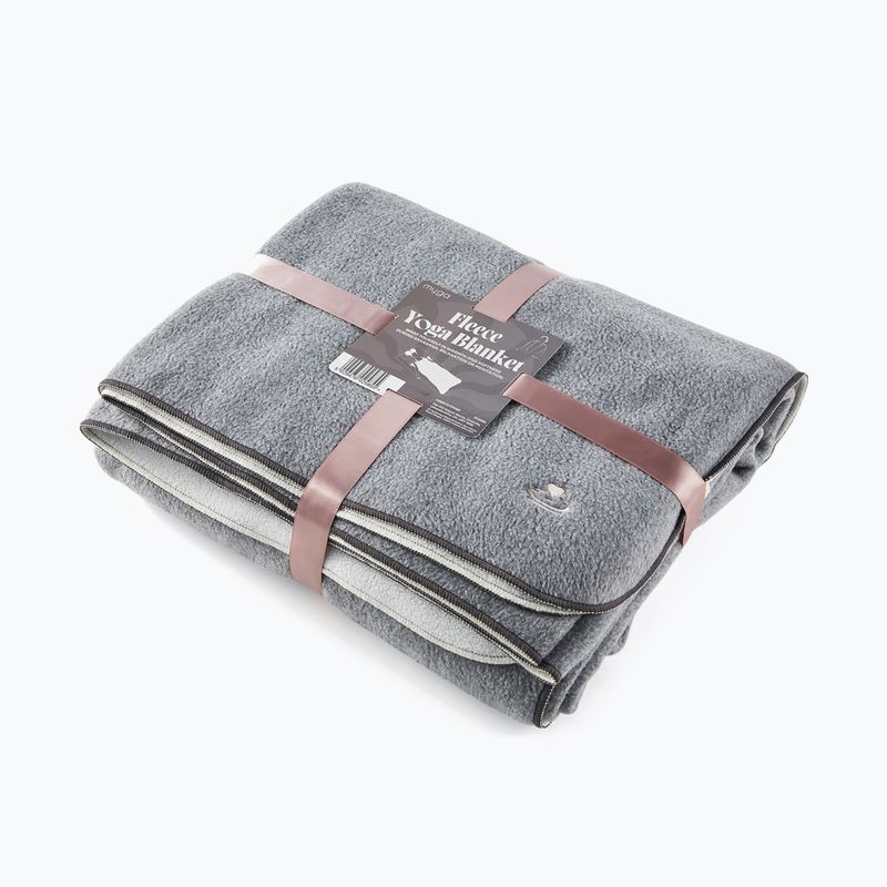 Одеяло за йога Myga Fleece stone 3