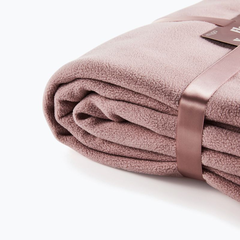 Одеяло за йога Myga Fleece blush 4