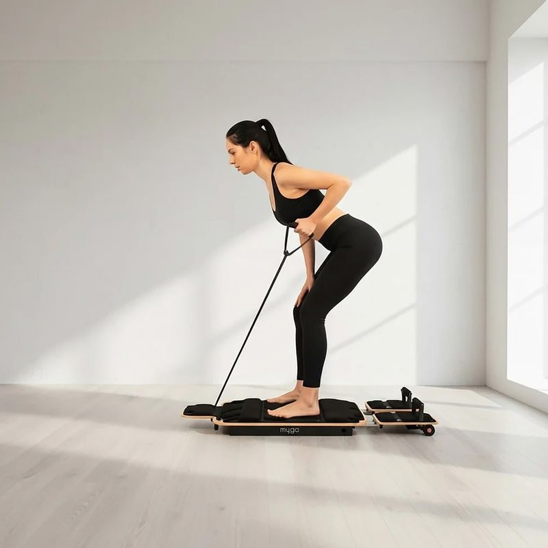 Реформър Myga do pilatesu black 14