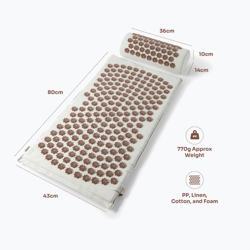 Подложка за акупресура Myga RY2687 beige 12
