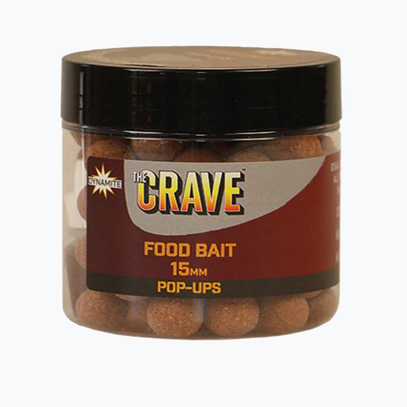 The Crave Pop Up 15 мм кафяви топки за плуване на шаран ADY040907