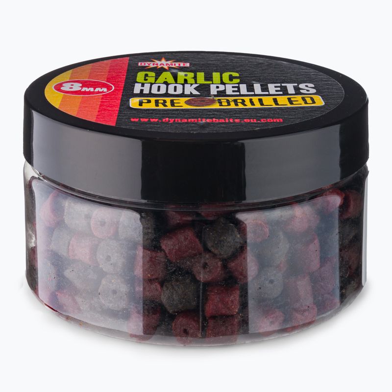 Dynamite Baits Pre Drilled HP Garlic кафяво-червени пелети ADY040961