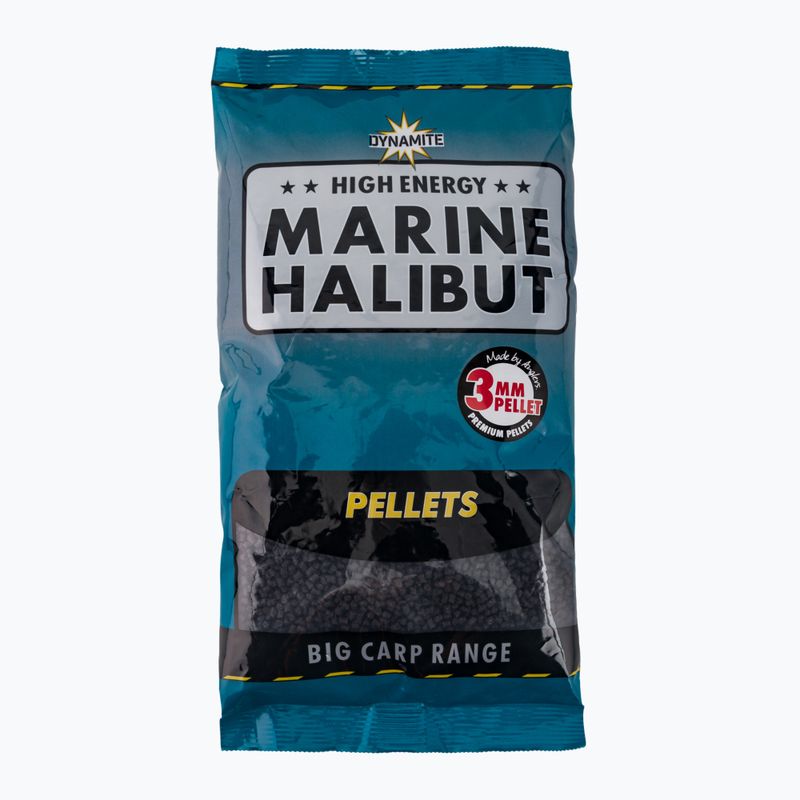 Пелети по метода Dynamite Baits Marine Halibut 3mm brązowy
