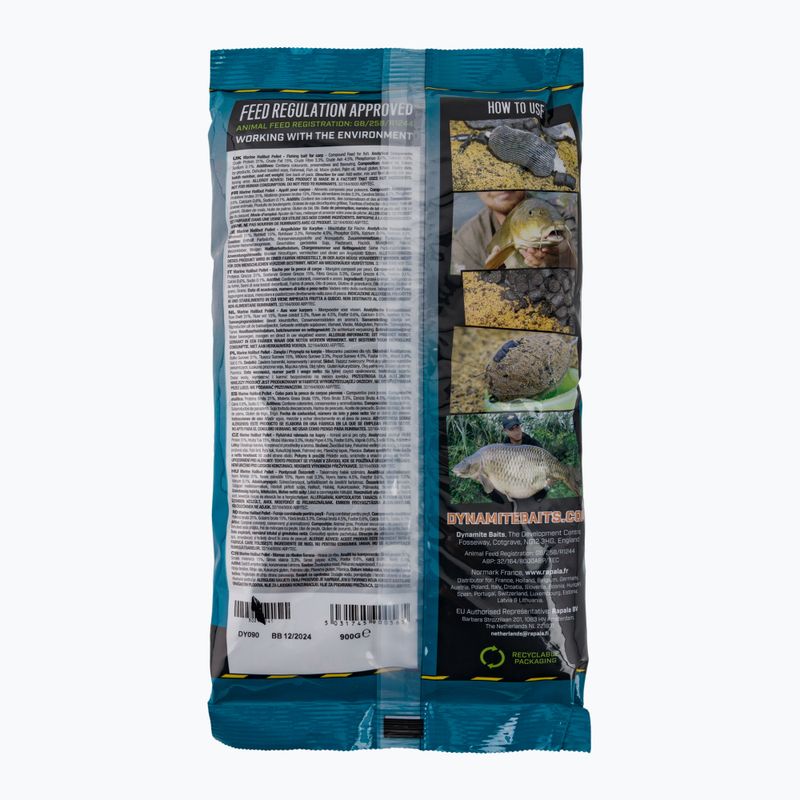 Пелети по метода Dynamite Baits Marine Halibut 3mm brązowy 2