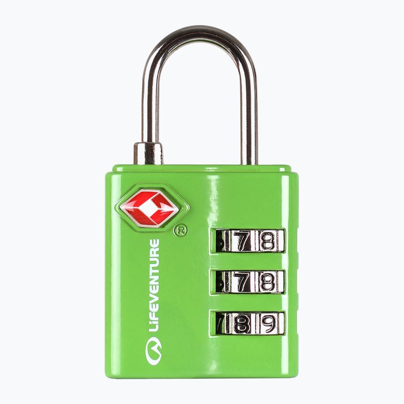 Катинар Lifeventure TSA Combi Lock зелен