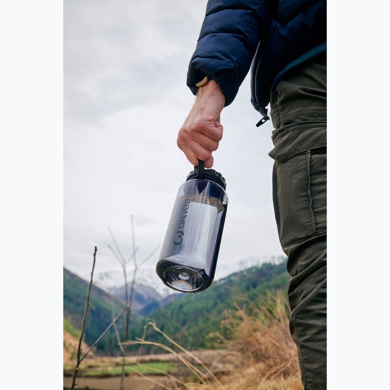 Lifeventure Tritan Flask 1000 ml бутилка за пътуване графит 2