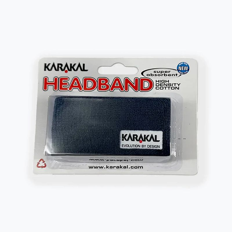 Лента за глава Karakal Headband navy