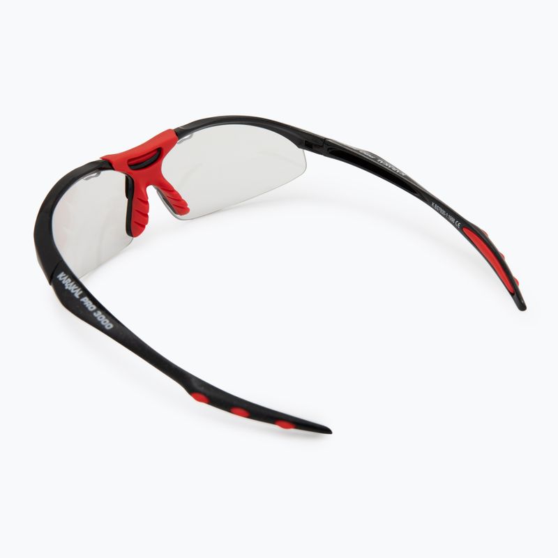 Очила за скуош Karakal Pro 3000 black/red 2