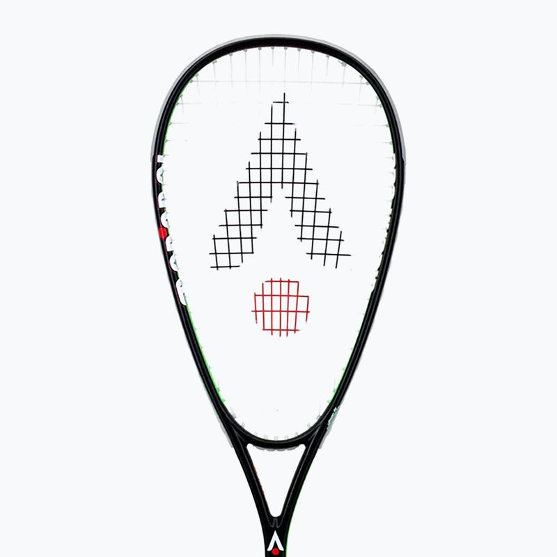 Скуош ракета Karakal Pro Hybrid черна/зелена 3