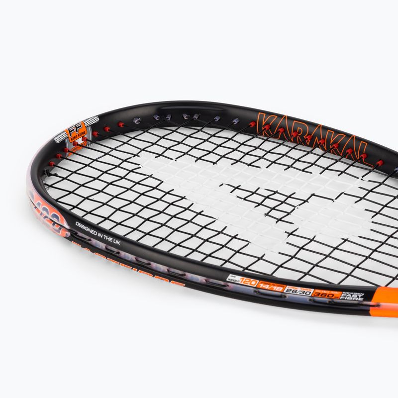 Ракета за скуош Karakal T-Pro 120 оранжево и черно KS22005 5