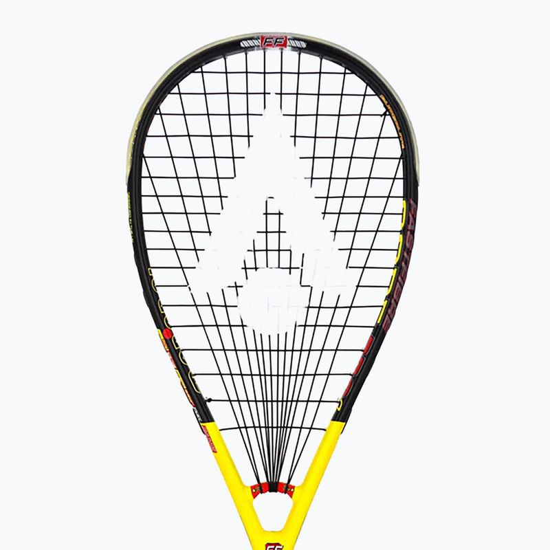 Ракета за скуош Karakal Core Pro 2.0 черна/жълта 3