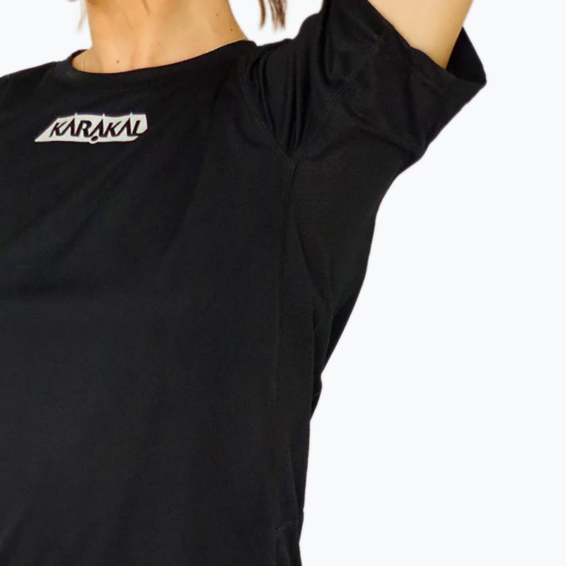 Мъжка тениска за тенис Karakal Pro Tour Tee black KC5421 5