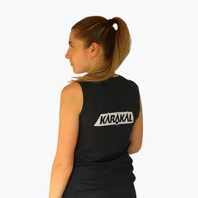 Дамска тениска Karakal Pro Tour Vest black KC5426 2