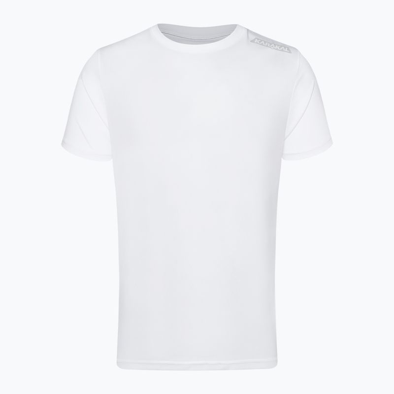 Мъжка тениска за тенис Karakal Training Tee white KC8063 3